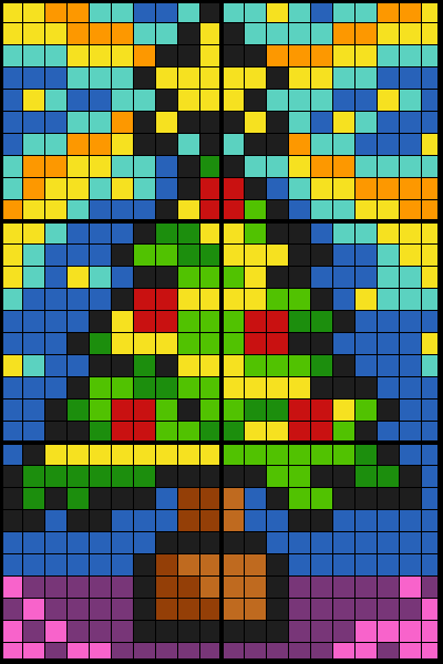 Christmas Tree (6 Sheet Mosaic)
